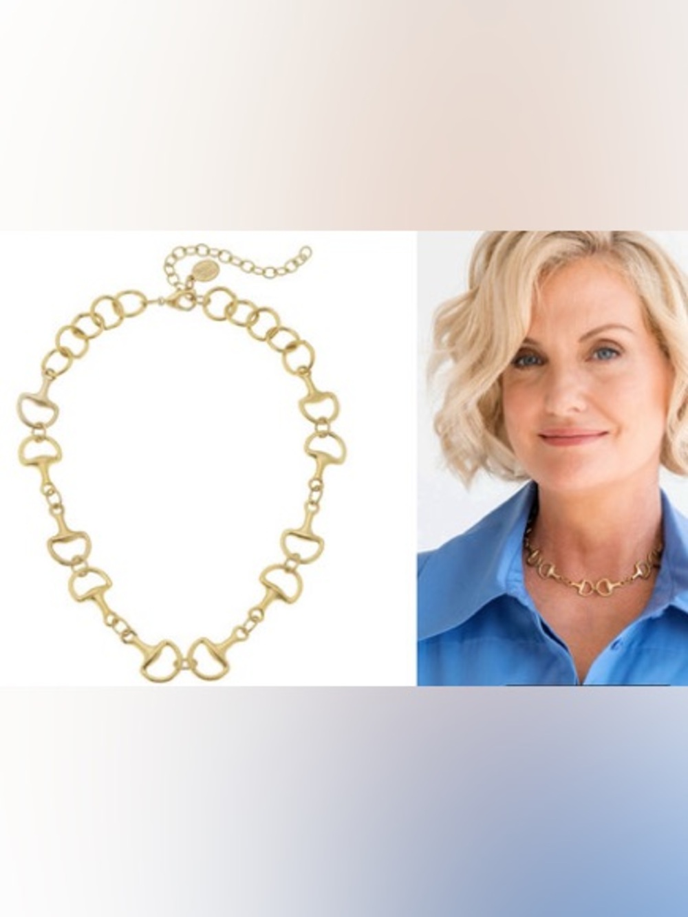 Susan Shaw Horse Bit Necklace